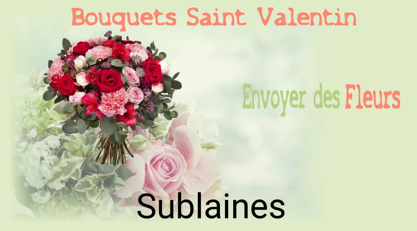 Roses de Saint-Valentin livrées à Sublaines